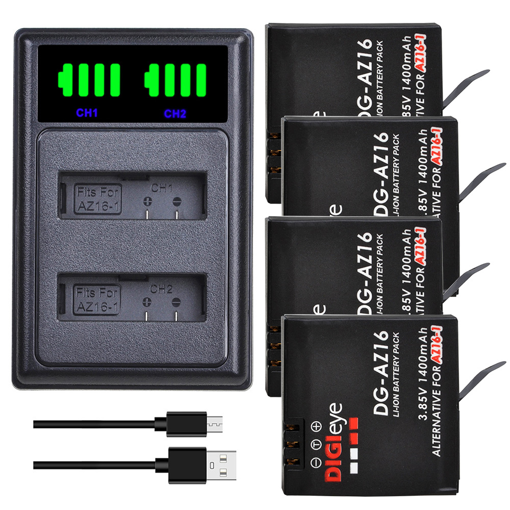 Xiaomi Home Security 360 - 4pcs Xiaomi AZ16-1 Replacement Battery +