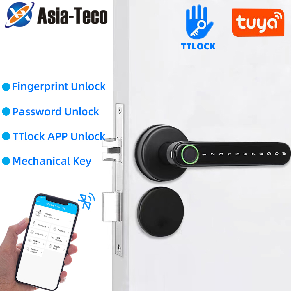 Home Security Key - TTLock Smart Bluetooth Fingerprint Lock Biometric