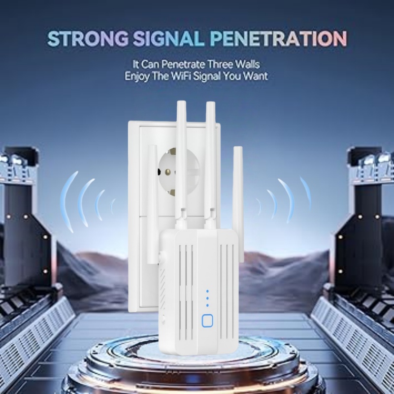 Home Security And Internet - 300Mbps Wireless WiFi Repeater 2.4G Signal