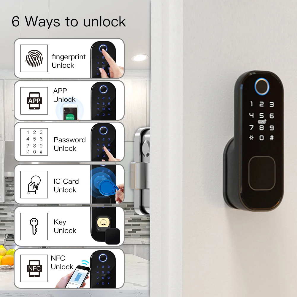 MOES WiFi Tuya Smart Lock Door - Home Security Key review and price