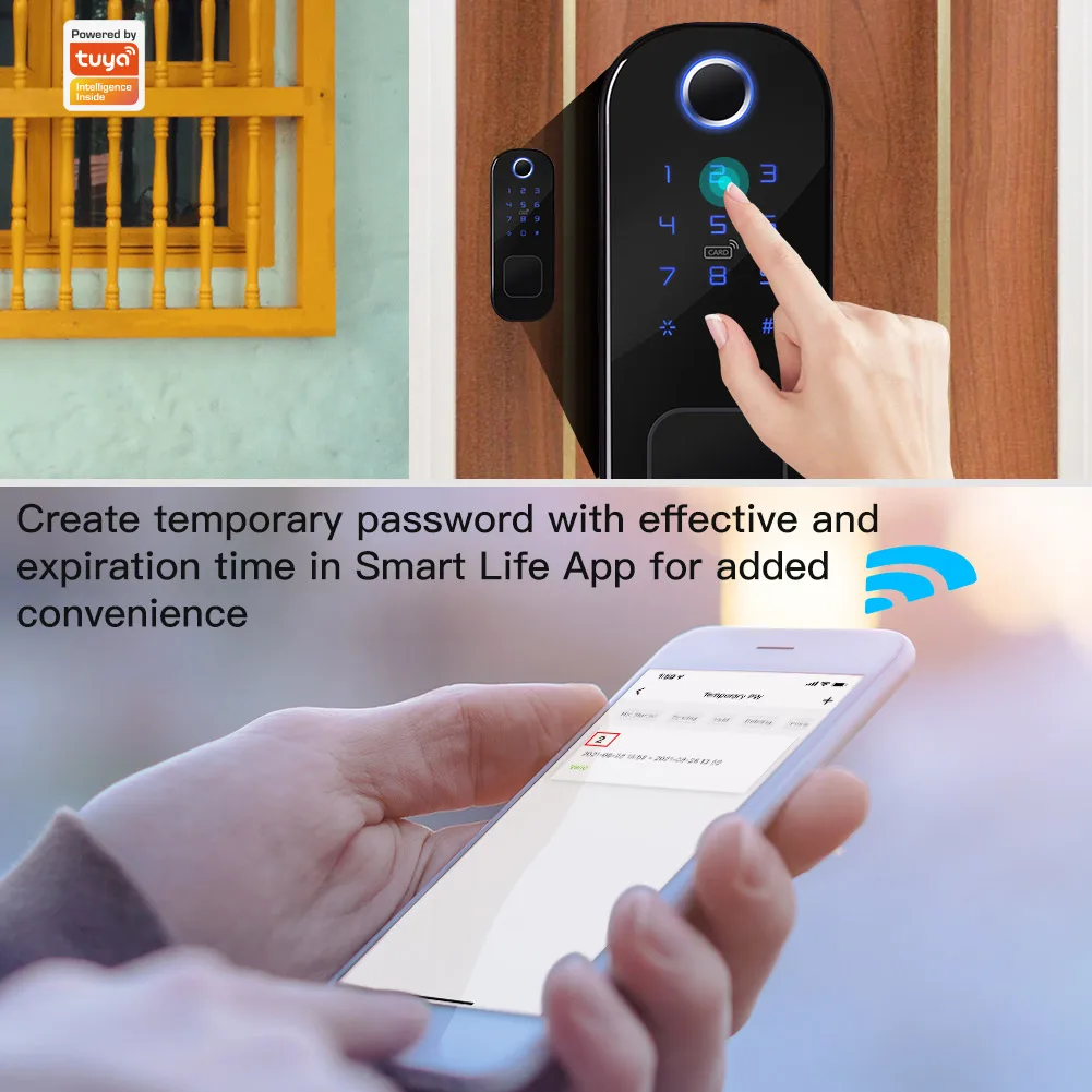 MOES WiFi Tuya Smart Lock Door - Home Security Key review and price