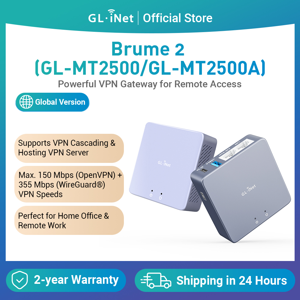 GL-iNET (Brume 2) GL-MT2500/MT - Home Security And Internet review and price