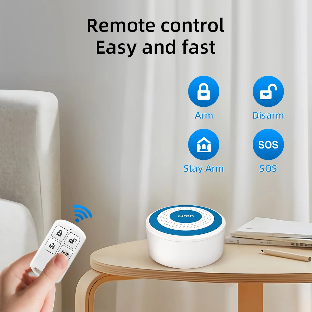 MULO Mini Alarm Siren Wireless - Sim Gsm Alarm review and price