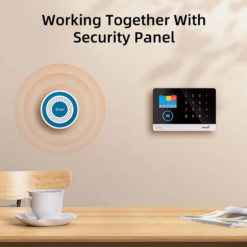 MULO Mini Alarm Siren Wireless - Sim Gsm Alarm review and price