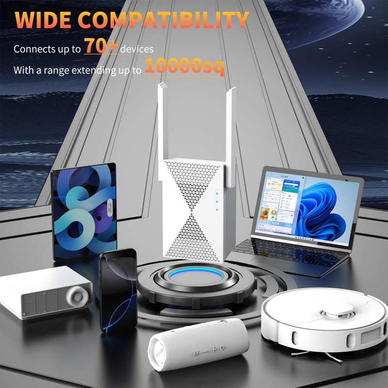 1200Mbps WiFi Repeater Wireles - Home Security And Internet review and price