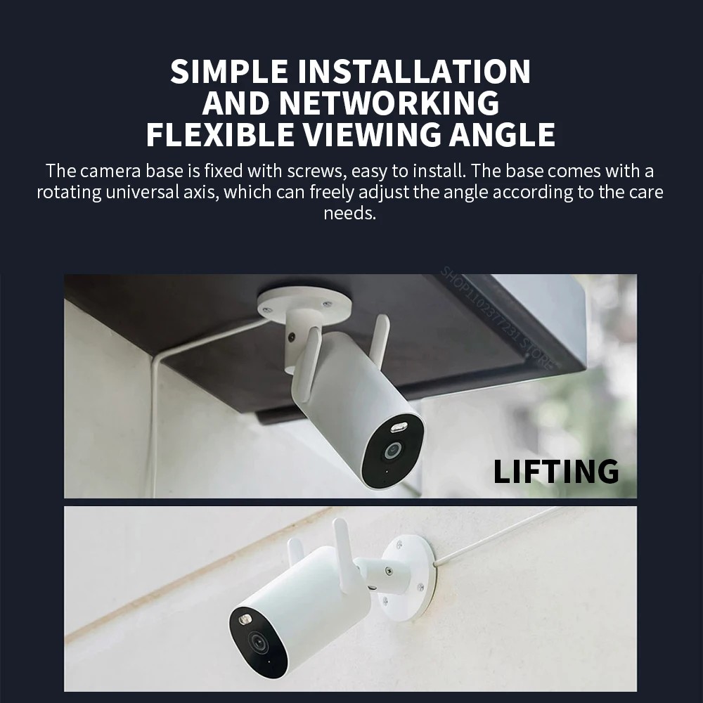 Xiaomi Outdoor Camera AW300 IP - Xiaomi Home Security Camera 2K review and price