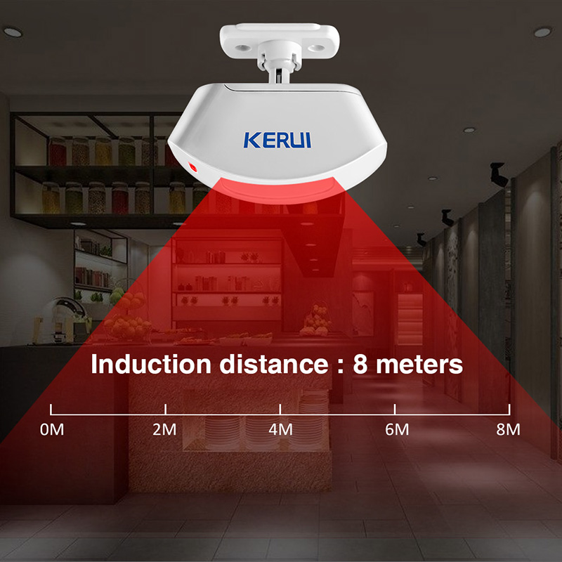 KERUI Wireless Curtain Infrare - Sim Gsm Alarm review and price