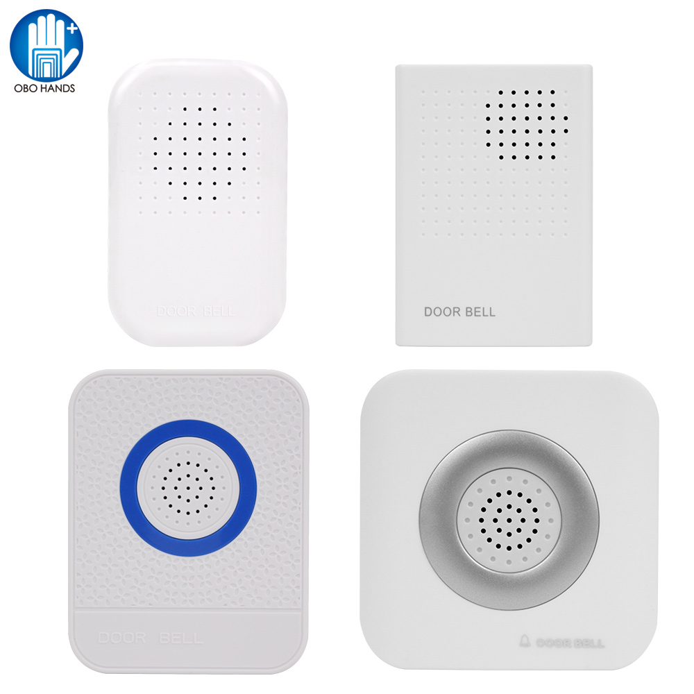 4 Wires Wired White Doorbell D - Home Security Ring System review and price