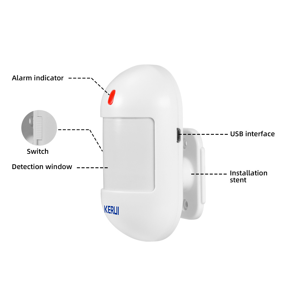 KERUI Wireless PIR Motion Sens - Sim Gsm Alarm review and price