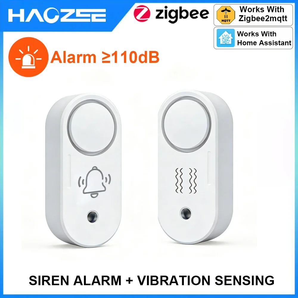 Haozee Zigbee 110dB Siren Alar - Home Security Options review and price