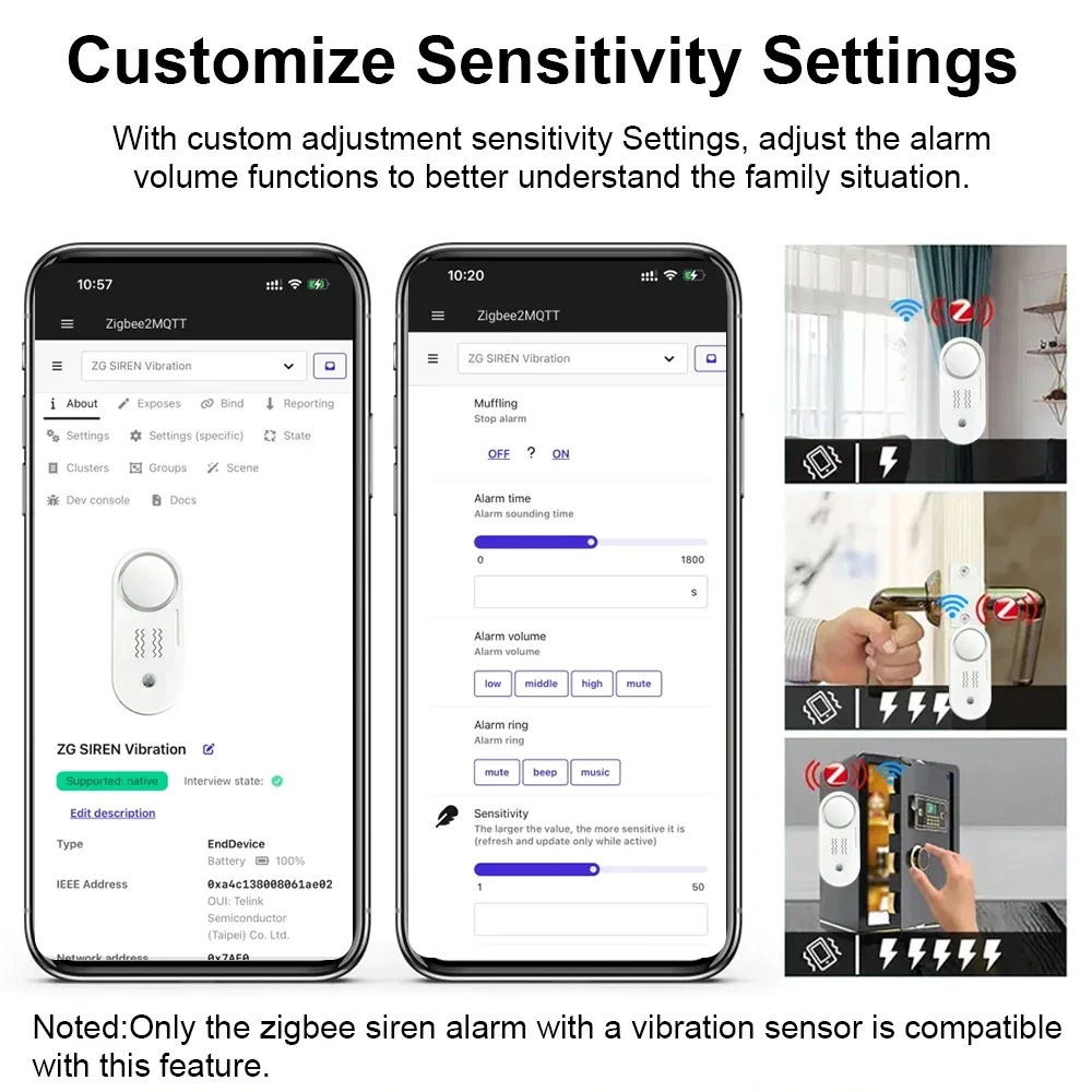 Haozee Zigbee 110dB Siren Alar - Home Security Options review and price