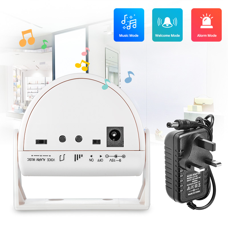Wireless Infrared Chime Doorbe - Home Security Options review and price