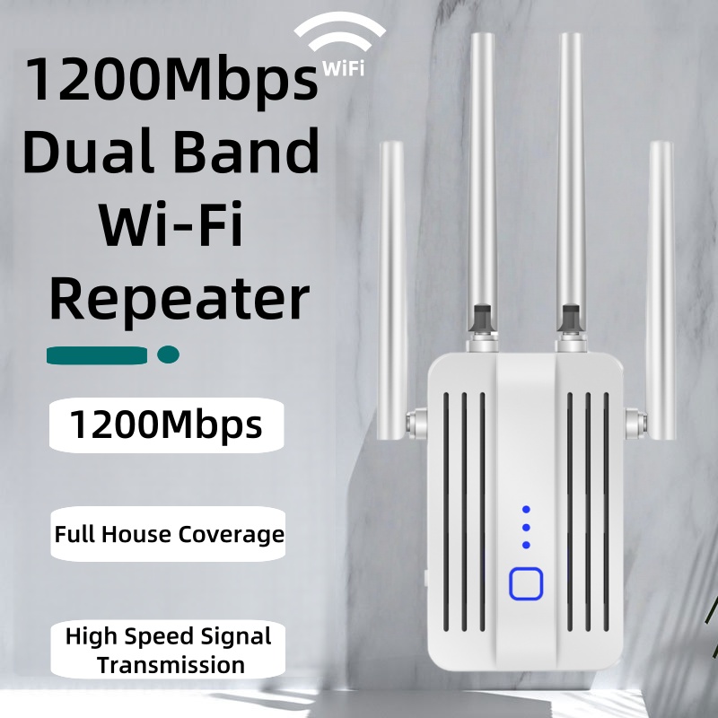 WiFi Repeater Extender 1200Mbp - Home Security And Internet review and price