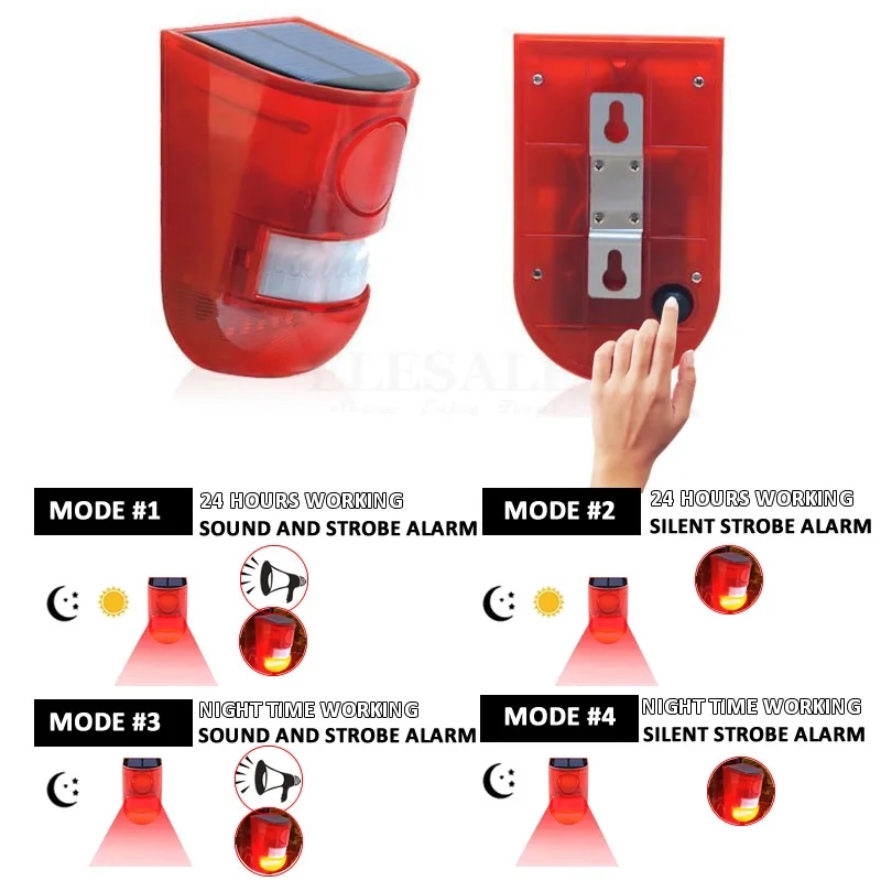 Waterproof Solar Powered Alarm - Sim Gsm Alarm review and price