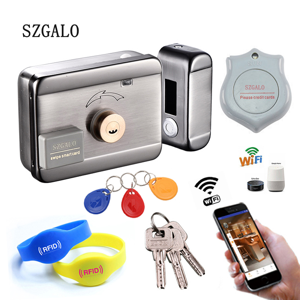 WiFi Control Electric Lock Gat - Home Security Ring System review and price
