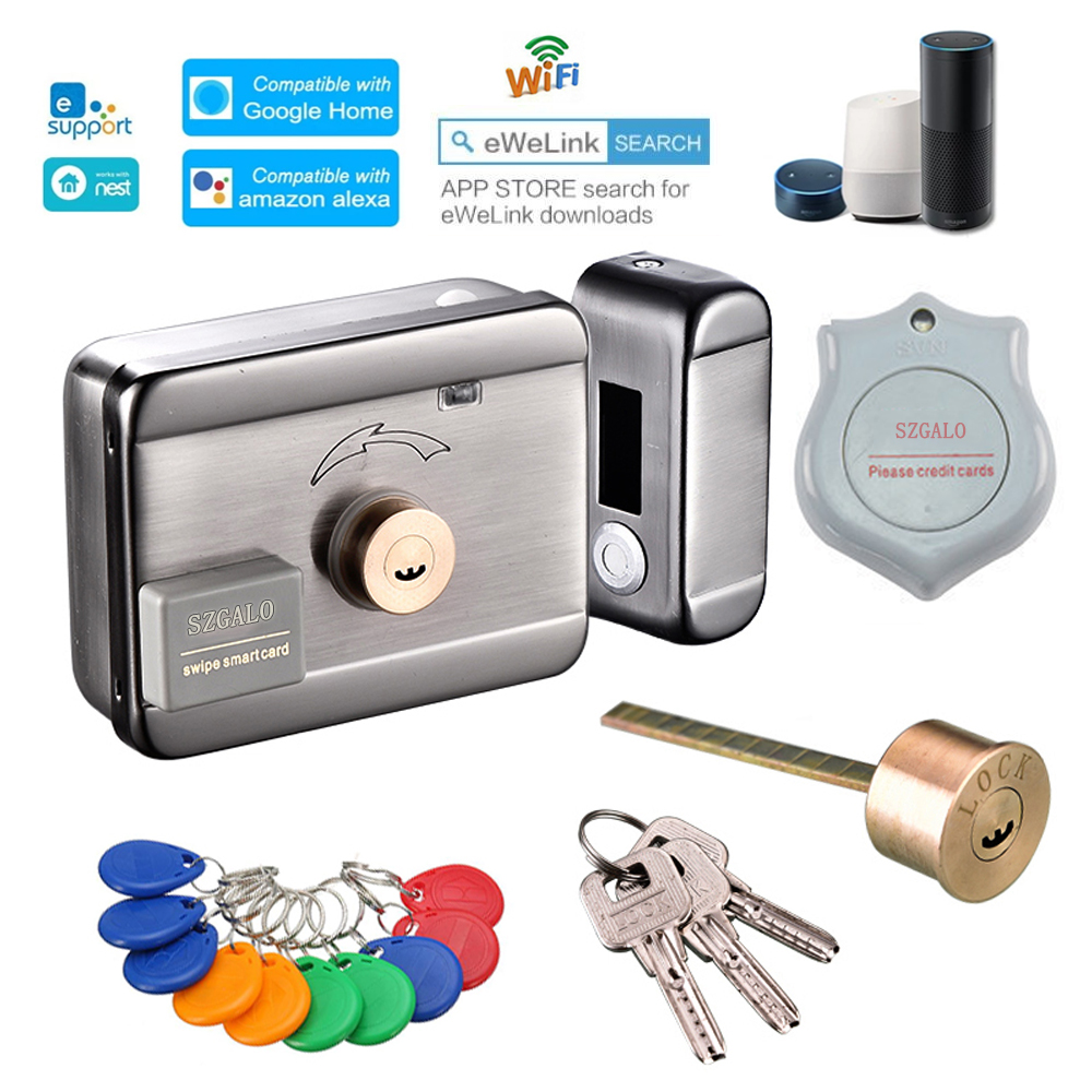 WiFi Control Electric Lock Gat - Home Security Ring System review and price
