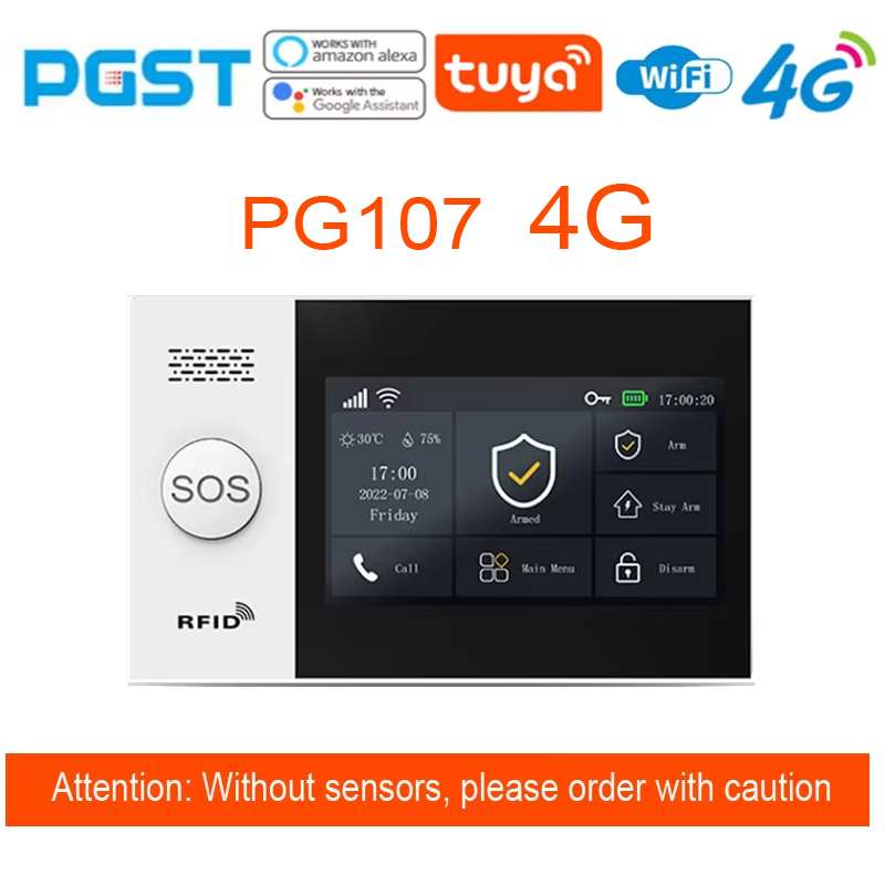 PG-107 Tuya 4G Home Security A - Sim Gsm Alarm review and price