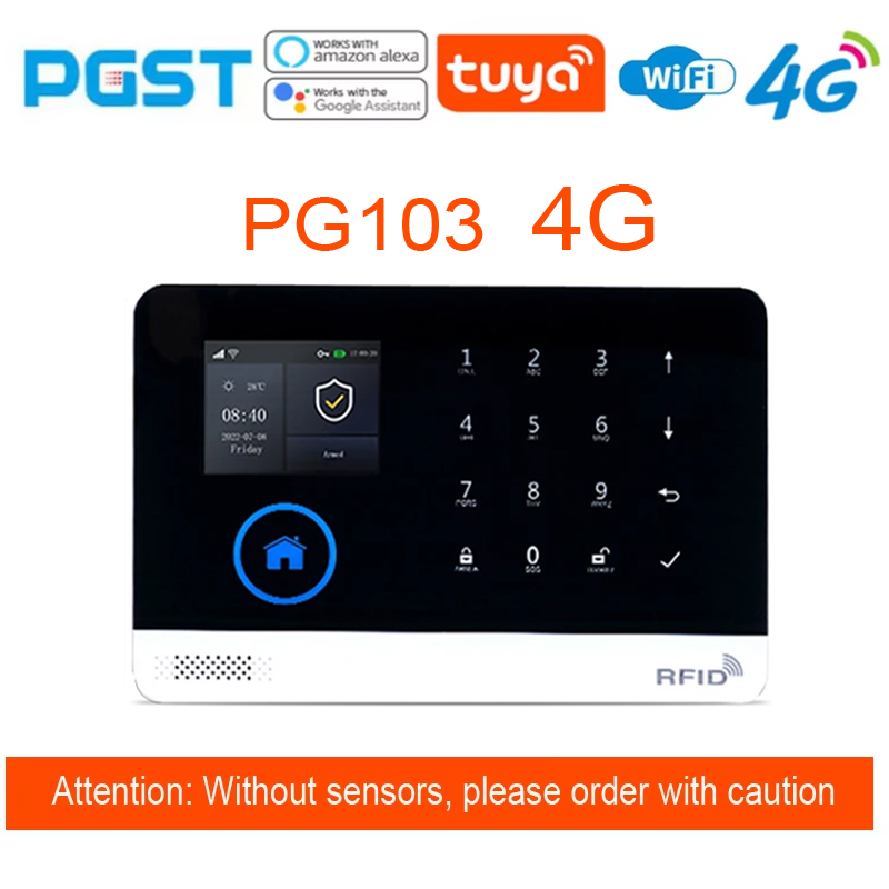 PG-107 Tuya 4G Home Security A - Sim Gsm Alarm review and price