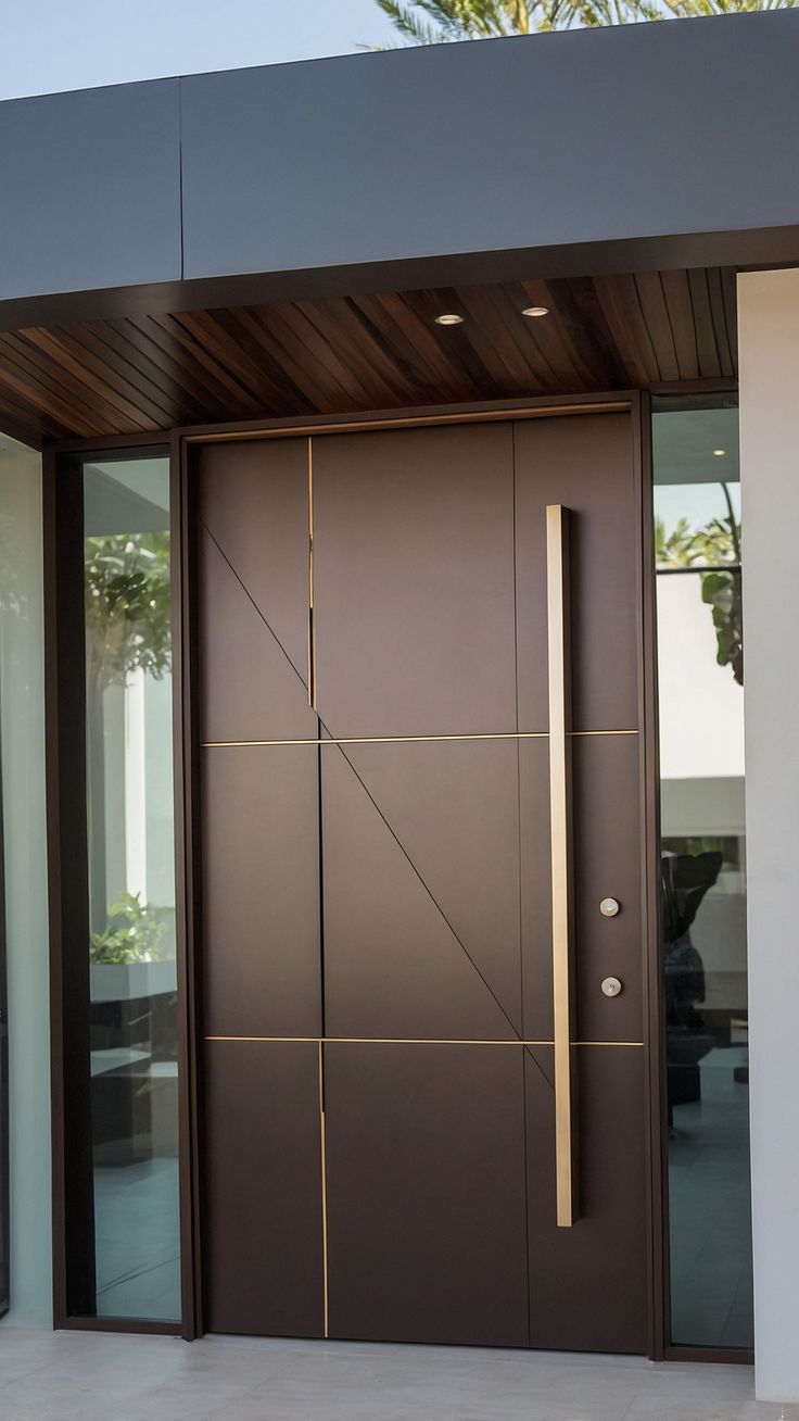 Modern Design Exterior Door En - Home Security Providers review and price