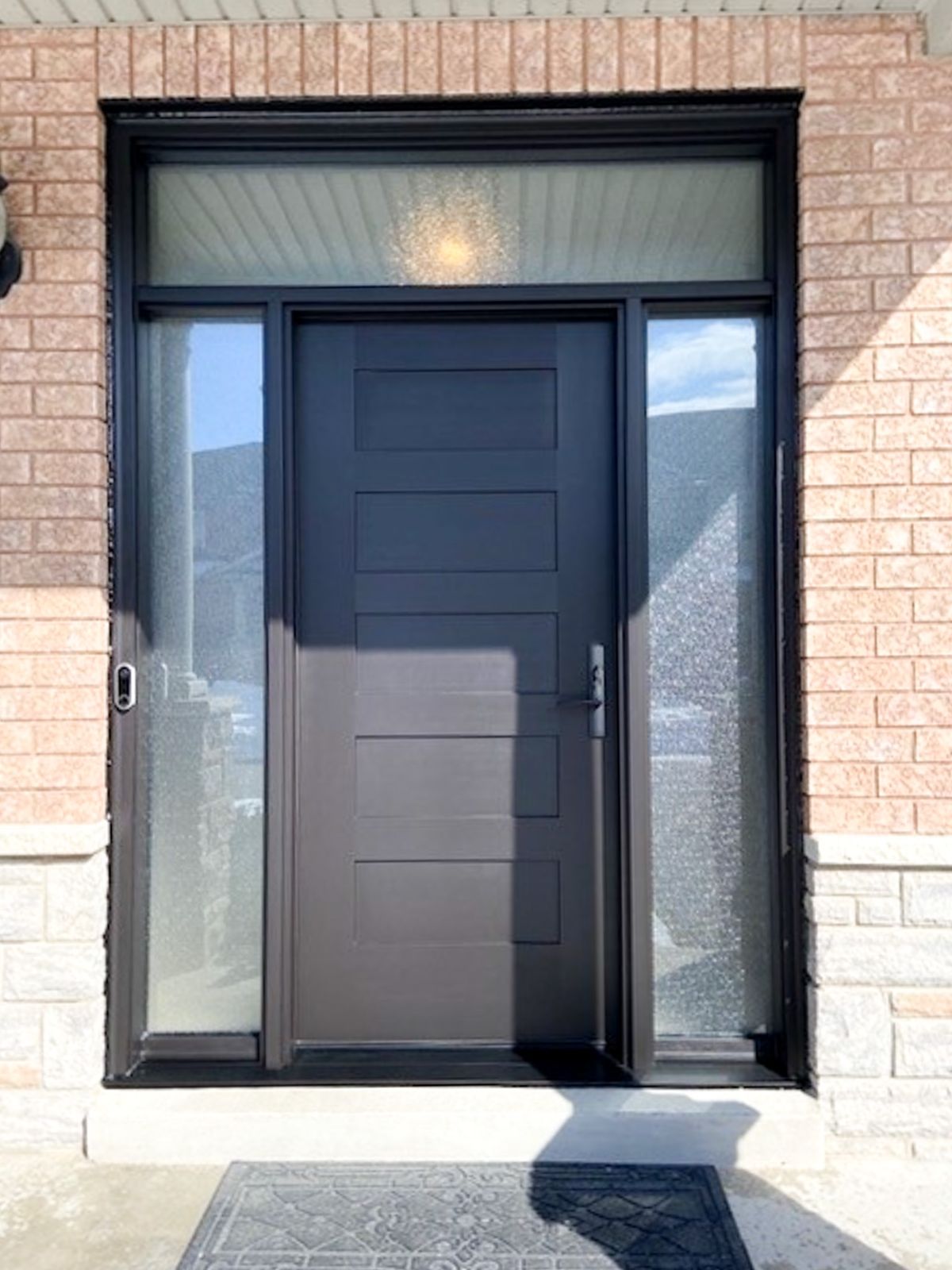 Modern Design Exterior Door En - Home Security Providers review and price