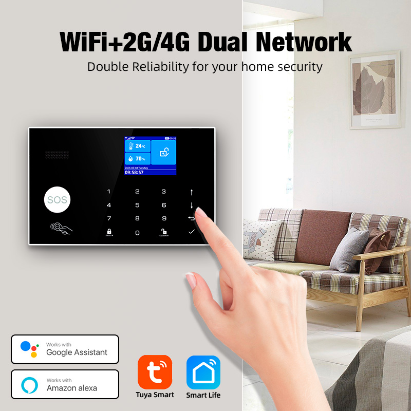 KERUI 4G Alarm with Doorbell R - Home Security Ring System review and price