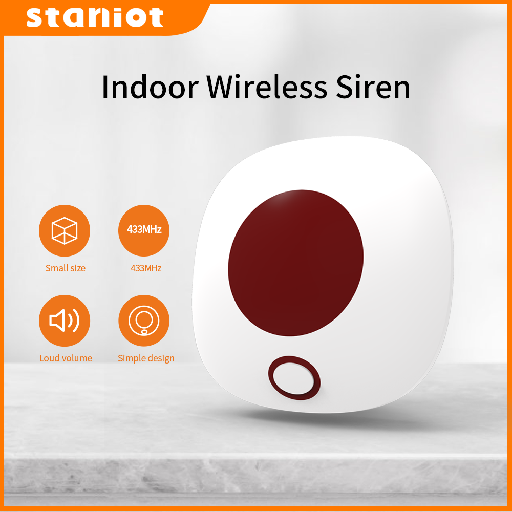 Staniot Indoor Wireless Siren  - Sim Gsm Alarm review and price