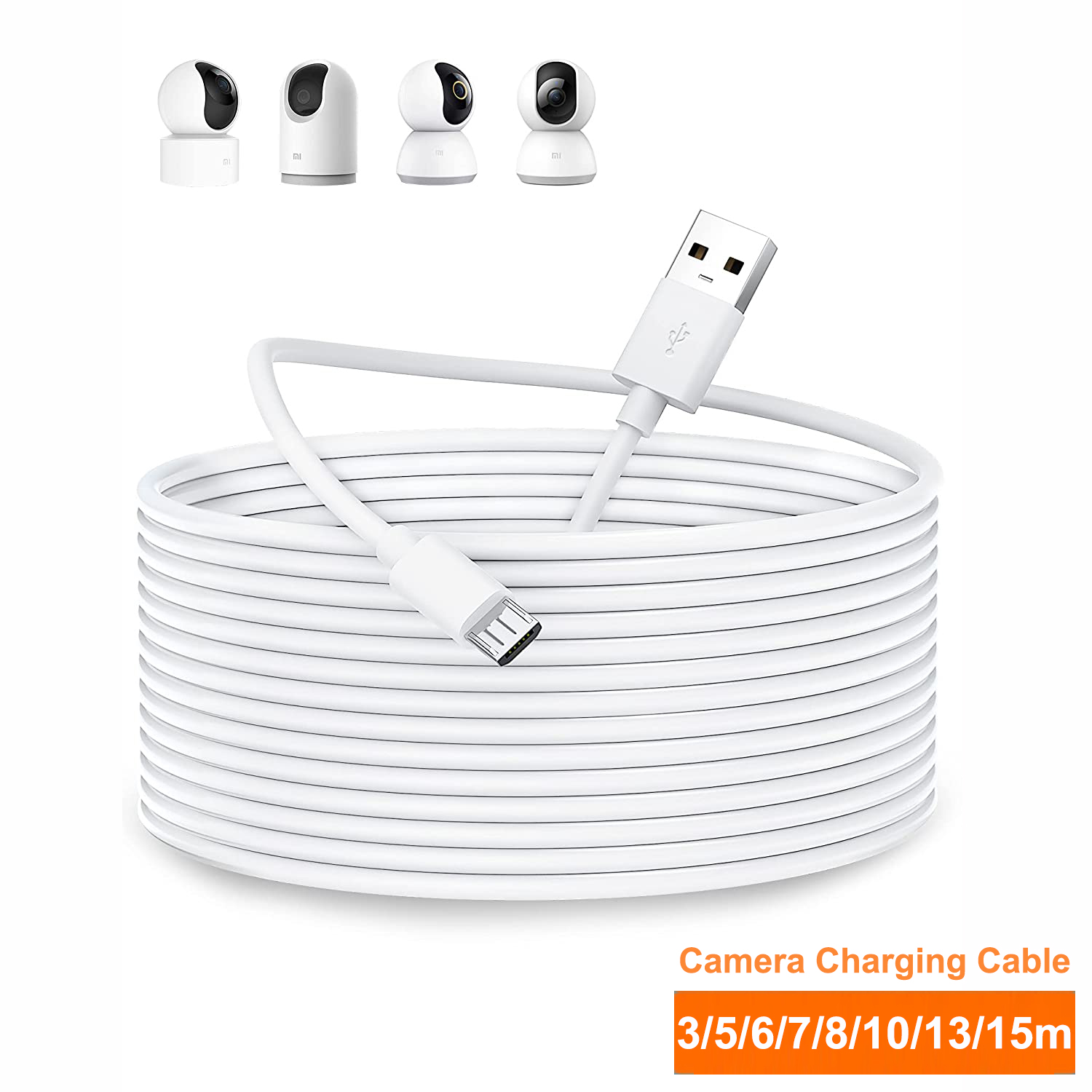 3~13m Micro USB Extension Cabl - Xiaomi Home Security 360 review and price