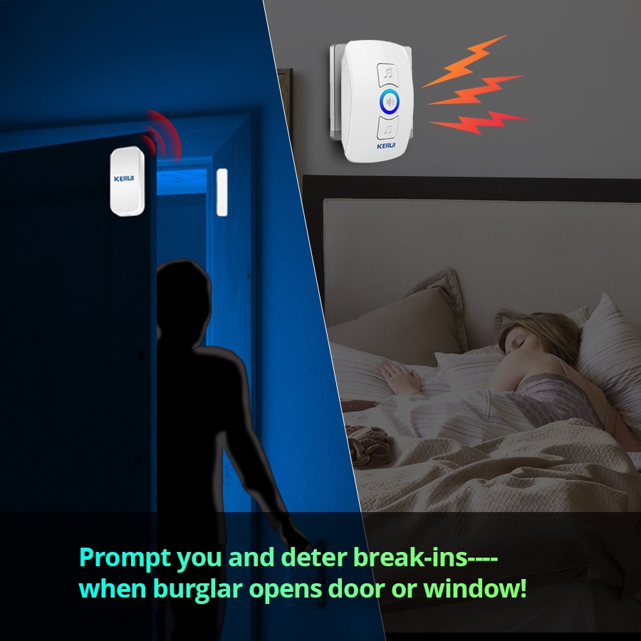 KERUI M525 Wireless DoorBell B - Home Security Options review and price