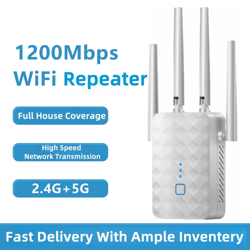 1200Mbps WiFi Repeater Dual Ba - Home Security And Internet review and price
