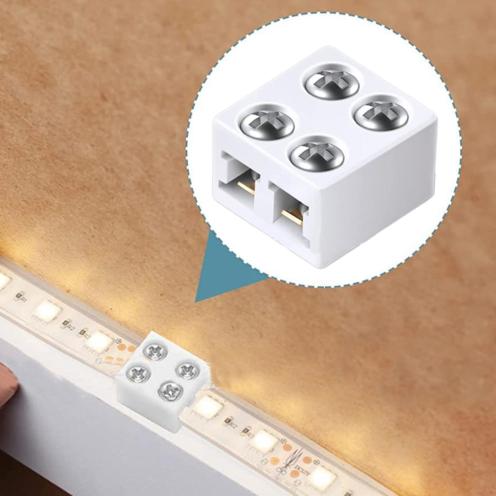 LED strip connectors 8mm solde - Home Security Providers review and price