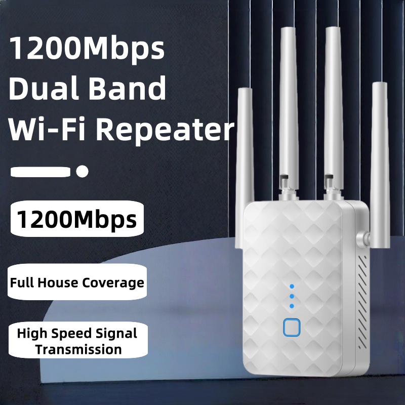 1200Mbps WiFi Repeater Wireles - Home Security And Internet review and price