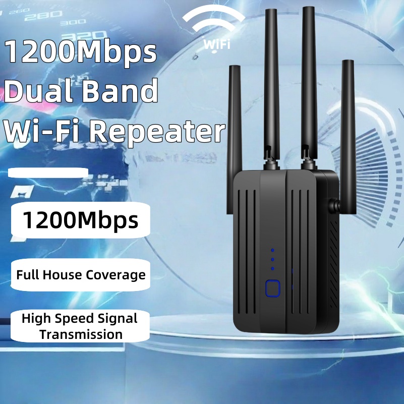 WiFi Repeater Extender 1200Mbp - Home Security And Internet review and price