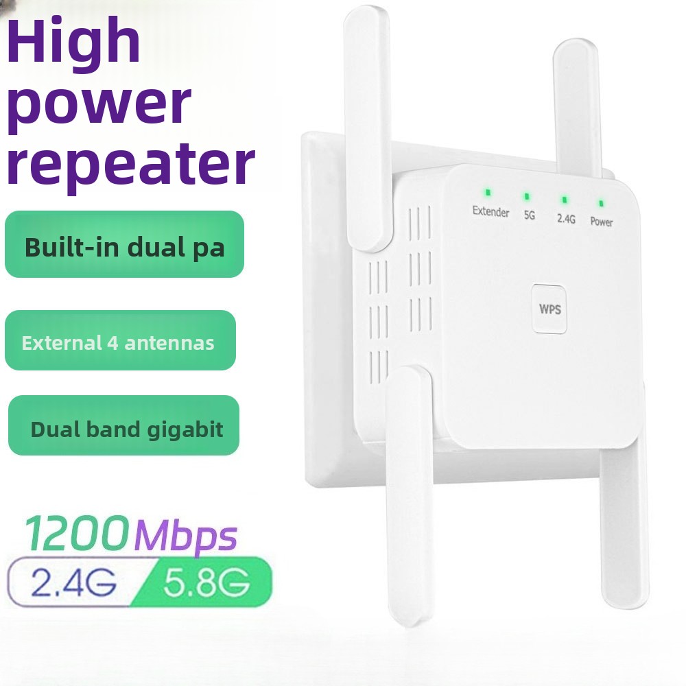 5Ghz WiFi Repeater AC1200 Wi-F - Home Security And Internet review and price