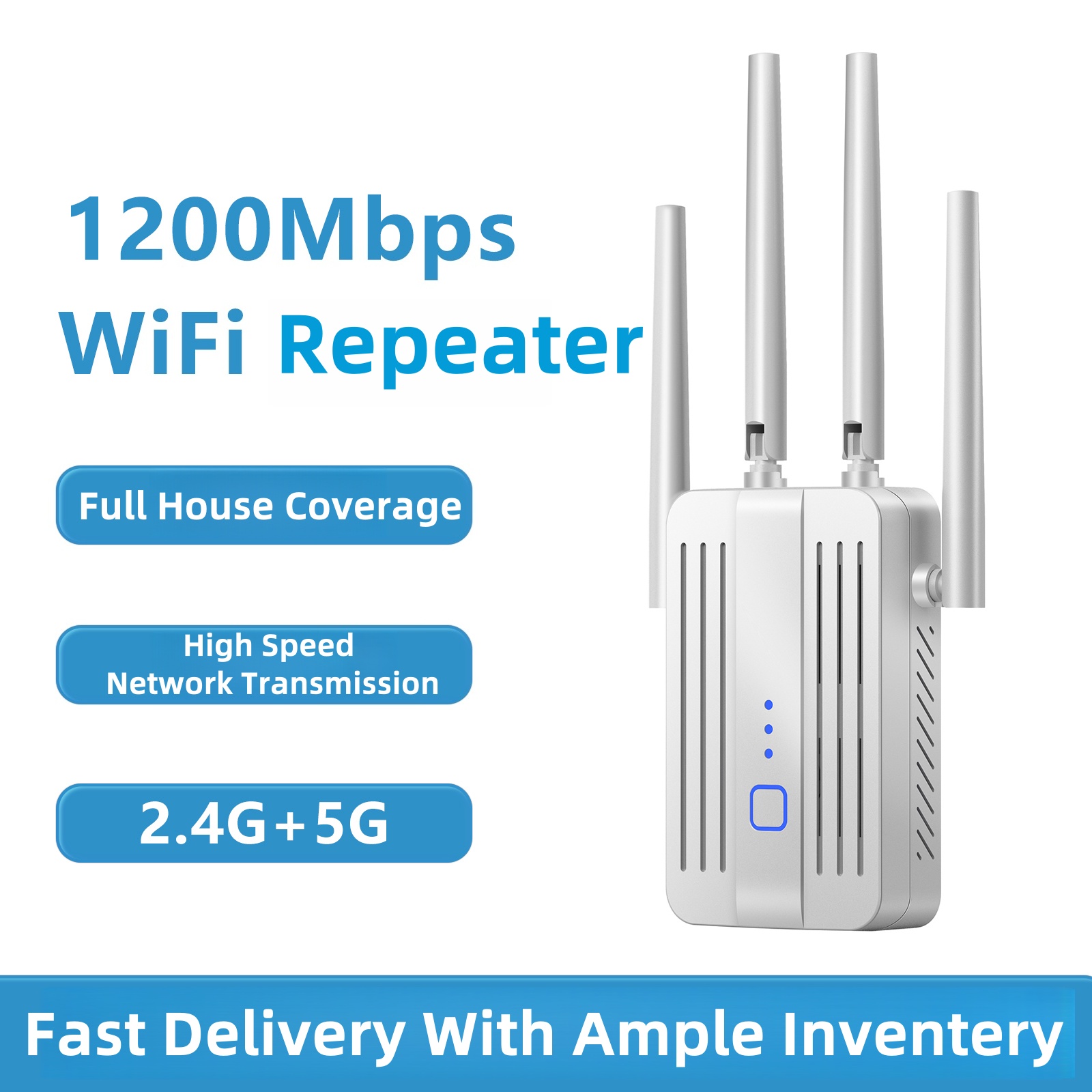 1200Mbps WiFi Repeater Extende - Home Security And Internet review and price