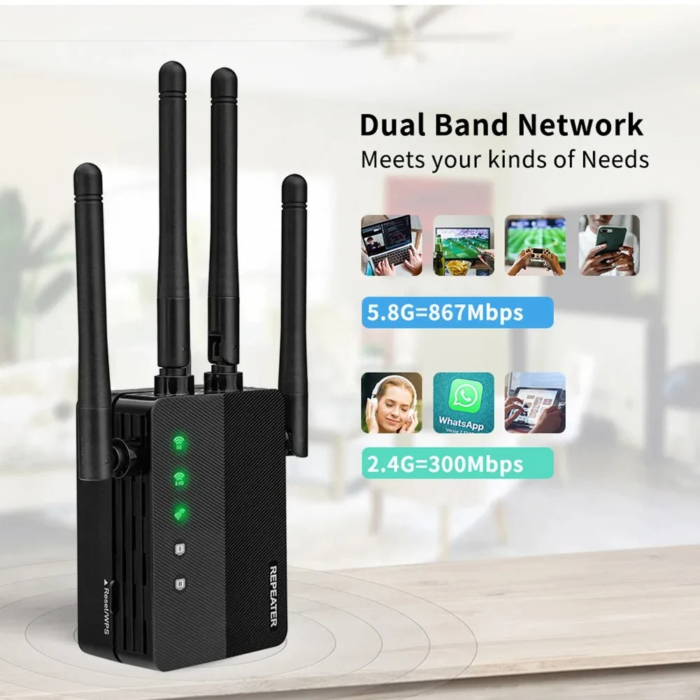 WiFi Extender Featuring 2.4/5. - Home Security And Internet review and price