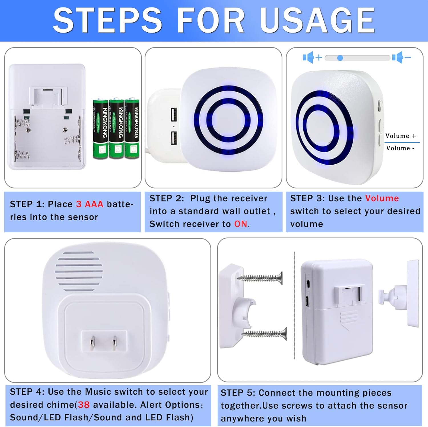 Wireless Motion Sensor Door Ch - Home Security Options review and price
