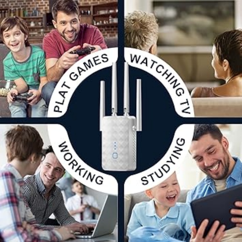 1200Mbps WiFi Repeater Wireles - Home Security And Internet review and price