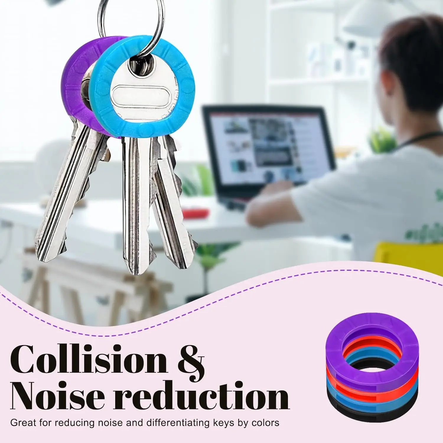 10-50Pcs Key Cap Covers Durabl - Home Security Key review and price