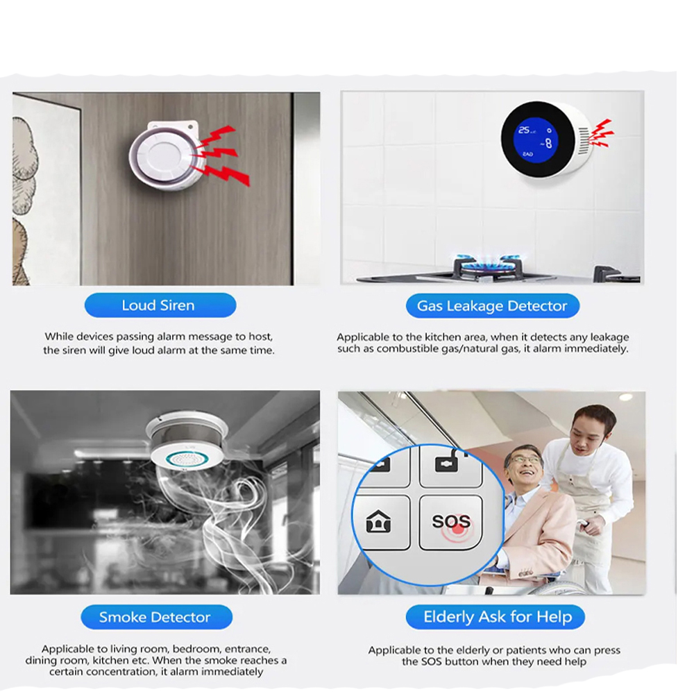 PGST 4G Tuya Smart Home Alarm  - Sim Gsm Alarm review and price