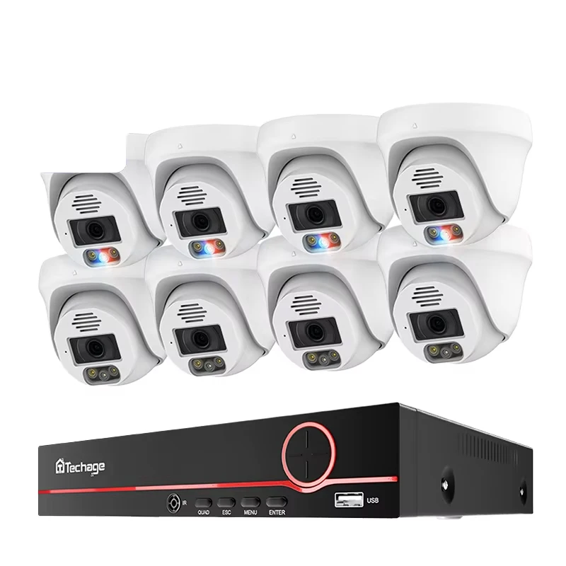 For Techage Home 8MP CCTV Secu - Home Security Options review and price